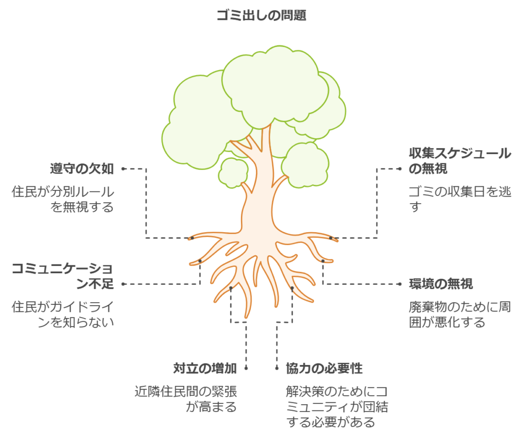 一人暮らしのゴミ出し